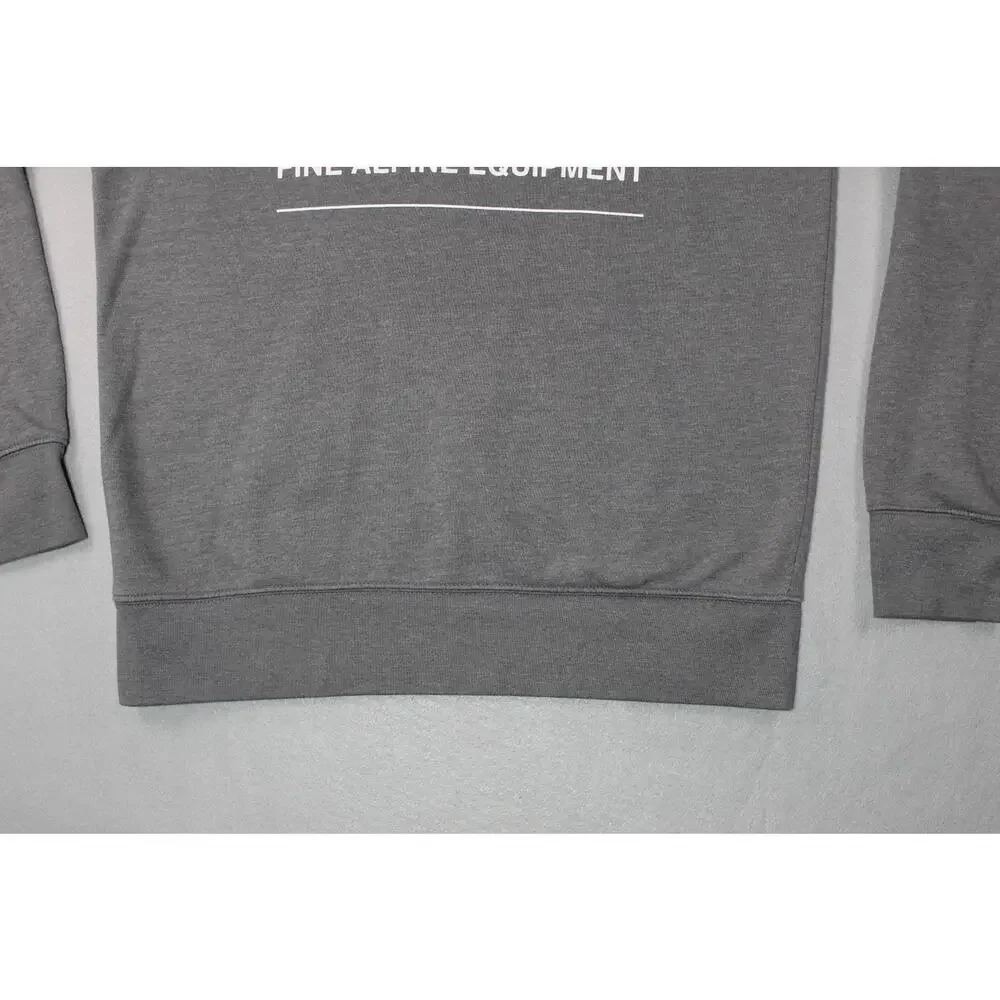 The North Face Gray Pullover Hoodie Sweatshirt Mens Medium